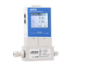 Controlador de Flujo Másico de Acero Inoxidable ACCU ACU20FC-M para Aire/Gas (CO2) con Precisión de +/-0.5% y Brida Personalizable OEM - Product Image 4