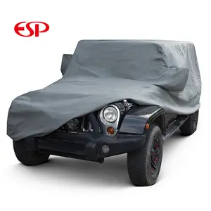 Easepal Breathable Universal Car Cover Non-Woven Fabric Custom Logo UV Protection Jeep Car Cover