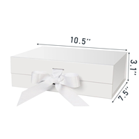 Boîte d'emballage pour perruque avec doublure en satin de soie, boîte d'emballage magnétique de luxe pour extensions de cheveux, logo personnalisé
