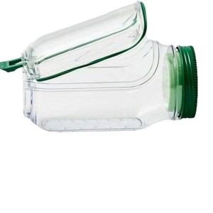 Salad Pod Vertical Layering Leak Proof Condiment Container Rectangle Food <b>Storage</b> Lunch <b>Box</b> Plastic <b>Lid</b> Solid Color - Product Image 5