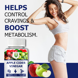 OEM ODM Apple Cider Vinegar Gummies Dietary <b>Supplement</b> with Realapples Supports Gut Health Boosts Energy Healthy Metabolism - Product Image 3