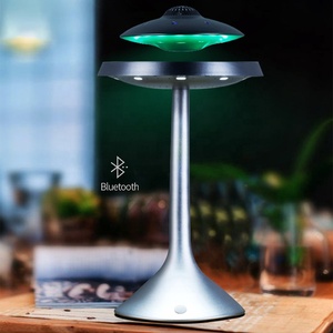Nouvelle enceinte musicale UFO sans fil stéréo sans perte avec woofer, lumière LED, suspension magnétique flottante et rotation à 360 degrés - Product Image 6