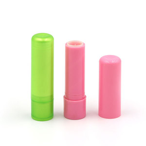 Vaseline PP plastic lipstick box 3.5g lipstick tube packaging mouth wax lipstick tube empty stick bottle