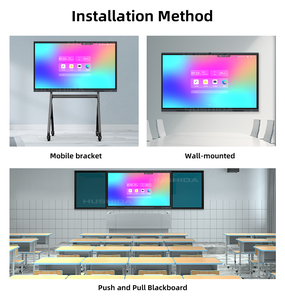 Pizarra Interactiva Todo en Uno de 65 Pulgadas 4k, Pizarra Digital Inteligente con Pantalla Táctil para Aula - Product Image 4