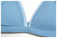 Individuelles Logo Großhandel Damen 2-teiliges Yoga-Set Farbblock Sport-BH Hochtaillierte Leggings Atmungsaktives Fitness-Set