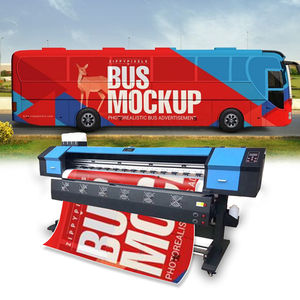 Impresora Eco Solvente de 1.6m, 1.8m, 3.2m con Cabezal de Impresión Simple o Doble Xp600, Máquina de Impresión Eco Solvente para Impresión de Vinilos, Adhesivos y Pancartas - Product Image 1