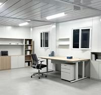 Prix Compétitif – Maison Conteneur Plate de 20 et 40 pieds, Préfabriquée, Démontable, Modulaire, à Panneaux Sandwich, Bureau Portable, Hôtel, Bâtiment