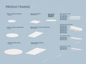 Panneaux acoustiques de plafond de qualité sonore 120x120cm, panneau carré noir à bords droits / déflecteur en fibre de verre utilisé dans le cinéma pour la réduction du bruit circulaire - Product Image 6