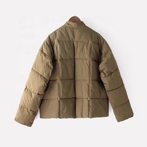 <span class=keywords><strong>Chaqueta</strong></span> Acolchada para Mujer en Estilo Neo-Chino - Abrigo de Invierno con Cuello Alto, Elegante <span class=keywords><strong>Chaqueta</strong></span> Corta Acolchada para Calle - Product Image 2