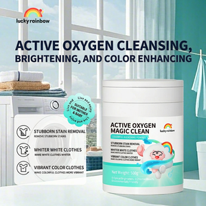 <span class=keywords><strong>Detergente</strong></span> en Polvo Blanqueador con Oxígeno <span class=keywords><strong>Multiusos</strong></span>, 500g, para Ropa, Fragancia Natural, Quitamanchas Doméstico, Lavandería Diaria - Product Image 5