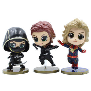 Personalizada Marvel figura de acción caliente juguetes de plástico <span class=keywords><strong>Spiderman</strong></span> Capitán América superhéroe <span class=keywords><strong>Iron</strong></span> Man Mini PVC figura de acción de plástico - Product Image 2