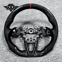 Volant de voiture de sport en fibre de carbone personnalisé adapté pour Mazda Axela CX-5 RX-7CX3 RX5 CX7 CX8 CX9