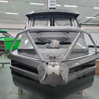 Yacht sportif Ethancraft de 6 m homologué CE en aluminium soudé avec moteur hors-bord diesel et alimentation par batterie pour la pêche et les loisirs