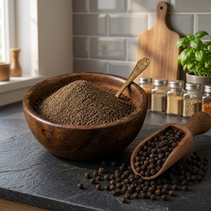 พริกไทยดำพรีเมียมบดละเอียด สำหรับปรุงรสและผสมเครื่องเทศ - Product Image 3