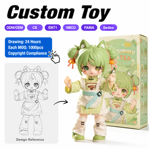 Figurines d'<span class=keywords><strong>action</strong></span> OEM personnalisées <span class=keywords><strong>en</strong></span> PVC, modèles de poupées de collection pour abonnement mensuel, boîte mystère à déballer, surprise - Product Image 1