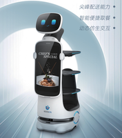 Robot de livraison de nourriture Keenons DINERBOT T5 T6 T8 T9 T10 T11 100% original, châssis anti-déversement, suspension, navigation SLAM, en stock