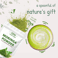 Poudre de Moringa Biologique en Vrac, Extrait de Feuilles, Complément Herbal en Poudre, Vente en Gros, Service OEM ODM
