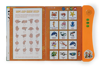 Jouet éducatif pour enfants à double langue portugais-anglais avec livre interactif sonore pour enfants