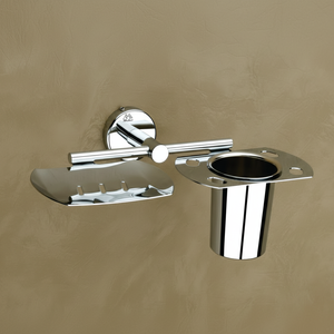 MISHWA PP-2304 Commercial Toothbrush Holder Organizer for Hotel, Resort, & Spa <b>Bathroom</b> Amenity Hardware Sets - Product Image 1