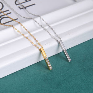 <span class=keywords><strong>Collana</strong></span> con <span class=keywords><strong>pietre</strong></span> preziose da <span class=keywords><strong>uomo</strong></span> CZ <span class=keywords><strong>collana</strong></span> con ciondolo con diamanti da <span class=keywords><strong>uomo</strong></span> in acciaio inox - Product Image 4