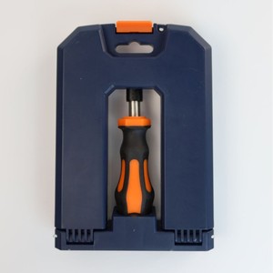Xinshili – Kit d'outils combinés multifonctionnels magnétiques avec jeu de 39 embouts de tournevis manuels - Product Image 4