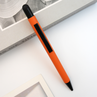 Stylo bille de luxe en métal avec pointe tactile, finition mate colorée, pour tablette iPad et écran tactile