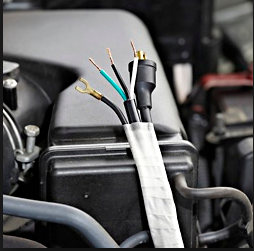 <span class=keywords><strong>Cinta</strong></span> <span class=keywords><strong>Aislante</strong></span> de Tela de Vidrio 69, con Adhesivo Sensible a la Presión de Silicona, Fibra de Vidrio Blanca, Sin Advertencias Impresas, de una Sola Cara - Product Image 4