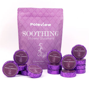 Paquete de 15 vapores de ducha de lavanda natural, aromaterapia con función relajante, regalos de baño - Product Image 3