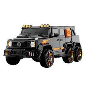 NEUES Kinder-Elektroauto 12V Batterie Allradantrieb Übergroßer Doppelsitzer Ferngesteuertes 6-Rad Offroad-Fahrzeug - Product Image 2