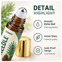 Huile essentielle de sapin argenté naturel ; Soulage la congestion nasale et rafraîchit l'esprit ; Convient pour l'aromathérapie et les diffuseurs.