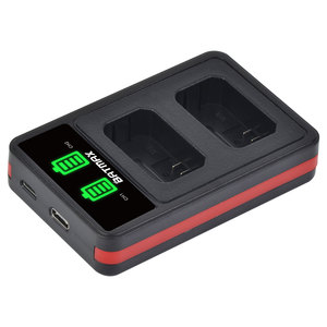 Chargeur USB 2 ports LED NP-FW50 FW50 pour appareils <span class=keywords><strong>photo</strong></span> <span class=keywords><strong>Sony</strong></span> Alpha <span class=keywords><strong>A33</strong></span> A35 A37 A55 SLT-<span class=keywords><strong>A33</strong></span> A35 A37 A37K A37M A55 A55V - Product Image 3