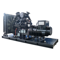 Groupe électrogène diesel silencieux 640 kW à châssis ouvert, portable, avec ATS et démarrage automatique pour moteurs Perkins, Baudouin, SDEC, Fawde