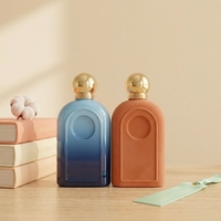 Flacon de parfum élégant et personnalisable Anding, design minimaliste moderne en verre, 100 ml, flacon de parfum de luxe
