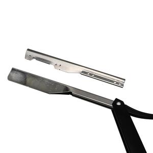 Gli uomini In Acciaio Inox Lame di Rasoi Da <span class=keywords><strong>Barba</strong></span> <span class=keywords><strong>Barba</strong></span> Facile e veloce per radersi la <span class=keywords><strong>barba</strong></span>. Di Rimozione dei capelli Lama Diritta - Product Image 2