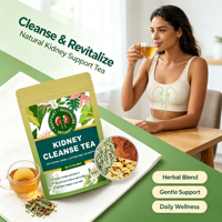 Tisane Détox Rein OEM 10-en-1 : Mélange Herbal Naturel pour Stimuler la Filtration Rénale, Éliminer les Toxines, Soulager les Douleurs Dorsales et les Régimes Urinaires Fréquents