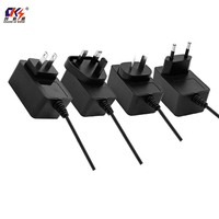 Adaptateurs secteur AC/DC à vente directe d'usine 5V 6V 8V 9V 10V 12V 15V 16V 18V 20V 24V 0.5A 1A 2A – Alimentation murale à découpage