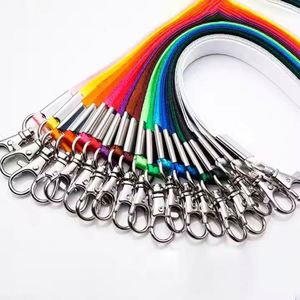 Custom Logo Key <b>Lanyard</b> Embroidery Fabric Woven Flying Aviation Keychain Brand Keyring Customized Logo <b>Lanyards</b> - Product Image 6