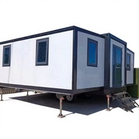 Maisons conteneurs extensibles personnalisables de 20 pieds avec structure en acier traditionnelle, faciles à installer, fabriquées en Chine
