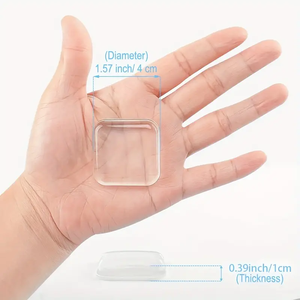 Butée murale carrée en PU auto-adhésive et réglable, amortissante et anti-collision, pour la protection des meubles – Vente en gros - Product Image 3