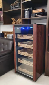 Humidor à cigares 1800, vitrine pour salle à cigares, humidificateur électrique pour cigares, humidificateur électrique pour bars, contrôle de l'humidité - Product Image 6