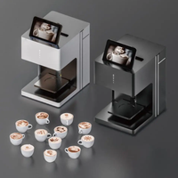 Machine d'impression à jet d'encre, impression 3D, comestible, Photo, nourriture, Macarons, gâteau, chocolat, cappucchino, Latte, Art, café