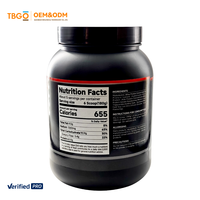 Suplemen Nutrisi Olahraga Protein Mass Gainer Kustomisasi OEM untuk Dewasa, Mendukung Pertumbuhan Otot Ramping, Pemulihan Kalori Tinggi