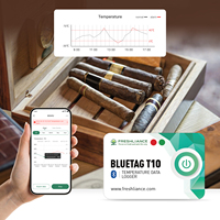 Sensor de Temperatura Bluetooth, Registrador de Datos de Temperatura Inalámbrico Bluetooth