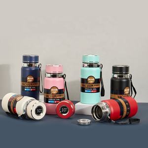 एलईडी डिजिटल तापमान प्रदर्शन के साथ 1 एल आउटडोर के साथ आउटडोर, थोक बिक्री के लिए थर्मल थर्मोमोस स्मार्ट पानी की बोतल - Product Image 4