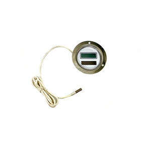 In magazzino temperatura termometro digitale portatile elettronico di alta qualità per la protezione dell'ambiente a energia solare - Product Image 3