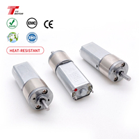 OEM Mikro DC Dişli Motoru 16mm Şanzımanlı 6V 12V Motor Eklemeli Yüksek Torklu Düşük Hızlı Tam Metal Şanzımanlı Motor