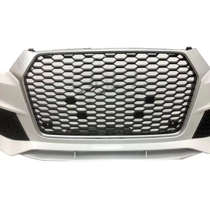 ชุดบอดี้คิทสำหรับรถยนต์ <span class=keywords><strong>SQ3</strong></span> Q3กันชนหน้าสไตล์ RSQ3พร้อมกระจังหน้าสีดำสำหรับรถ Audi Q3 <span class=keywords><strong>SQ3</strong></span> 8U.5 2016 2017 2018 2019 - Product Image 3