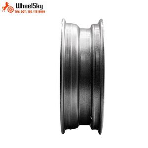 Jantes de remorque automobile en acier Wheelsky ET1650502-S 16 pouces 16X5.0 5X165.1 1050kg, peinture argentée - Product Image 2