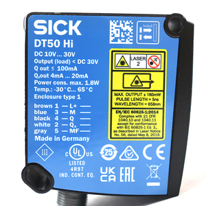 Sensor de Medición Láser Fotoeléctrico Original Sick DT50-P2113 AG Waldkirch Automation DT50-P2113 Original Sick Dt50-P2113 Electr - Product Image 3