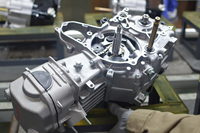 Moteur de moto monocylindre à quatre temps refroidi par air de 110 cm3 pour le transport, l'agriculture et l'entretien